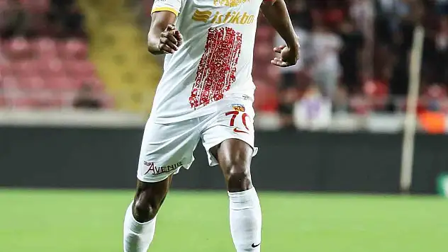 Kayserispor'da ilk golünü attı