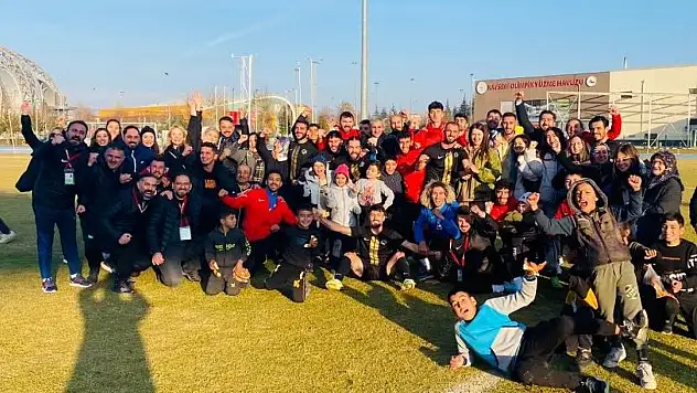 Talasgücü Belediyespor 3 puanı aldı!