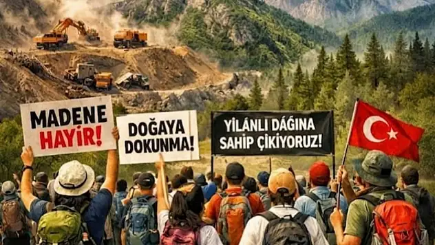 Bu yürüyüşe herkes davetli! Doğaseverler Yılanlı Dağı için yürüyecek