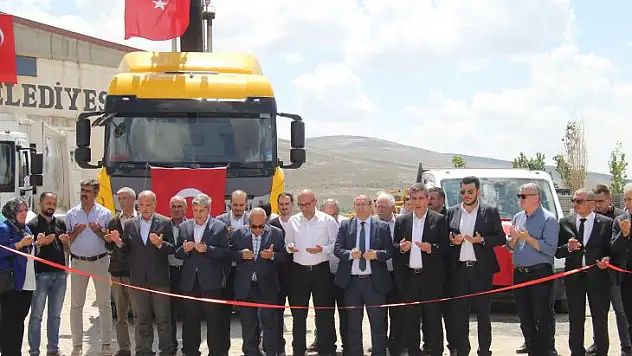 Bünyan Belediyesi yeni araçların tanıtımını yaptı