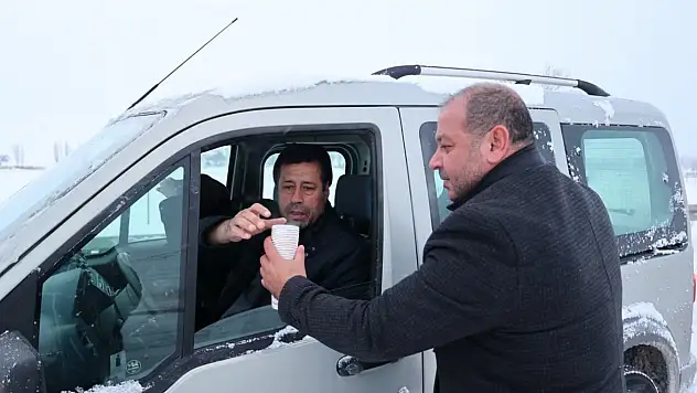 Bünyan'da içleri ısıtan ikram