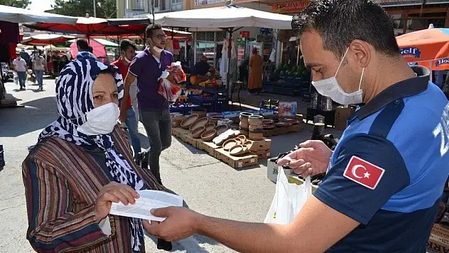 Bünyan'da 'Korona virüsle' mücadele devam ediyor