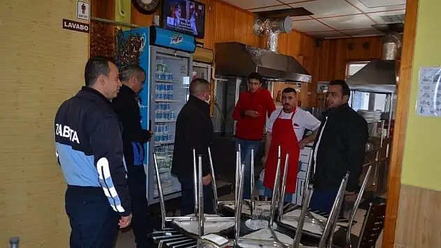 Bünyan'da lokanta ve pastaneler denetlendi

