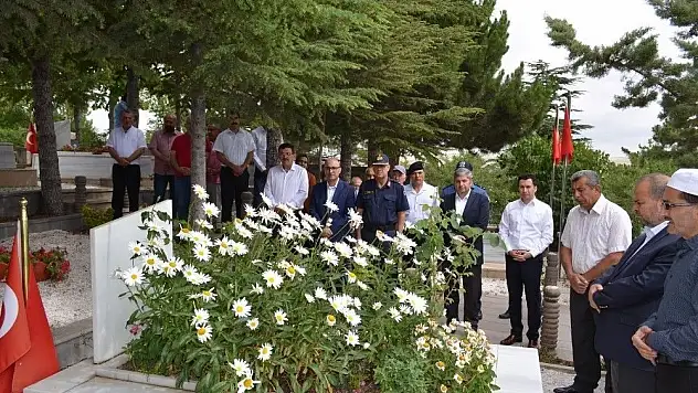Bünyan'da 15 Temmuz şehitleri anıldı
