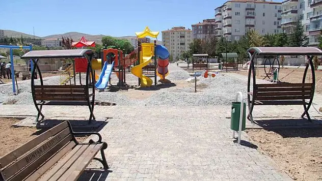 Bünyan'da çok amaçlı park yapım çalışmaları sona geldi