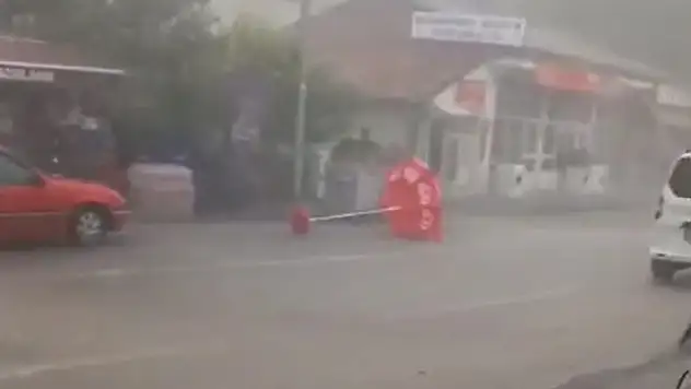 Bünyan'da zarar büyük! Vatandaş o anları anlattı