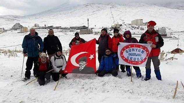 Bünyan Dostları Derneği engelliler için tırmanış düzenledi
