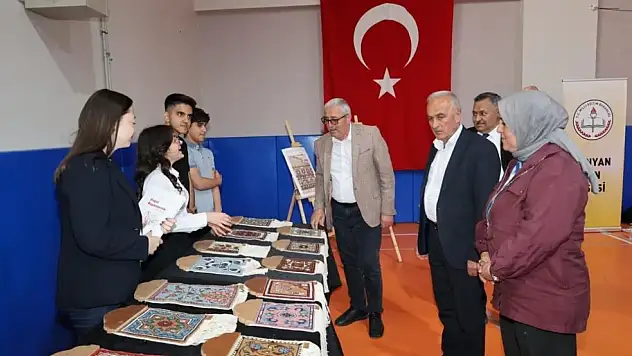 Bünyan Fen Lisesi'ndeki fuara yoğun ilgi