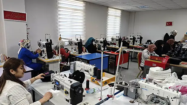 Bünyan'ın kadınları erkek işine el attı