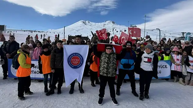 Bünyanlı gençler Erciyes'te