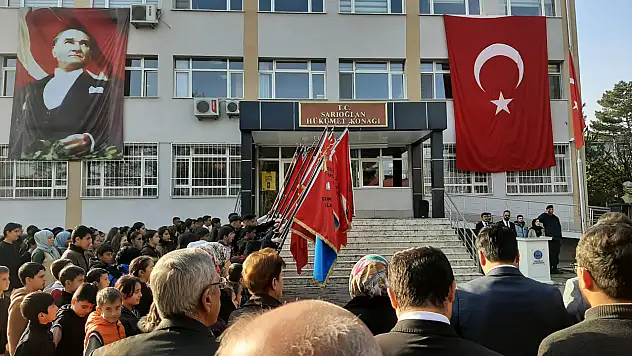Büyük Önder Sarıoğlan'da anıldı