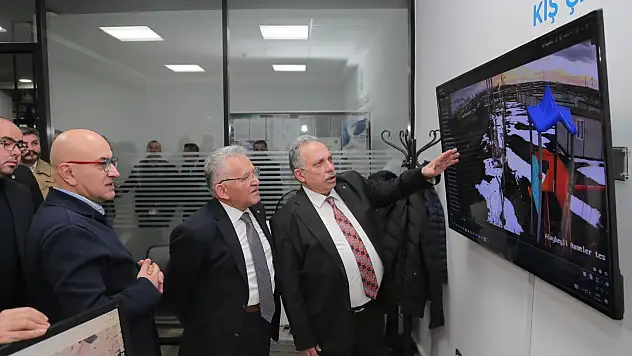 Büyükkılıç'a çiçekli mesaj