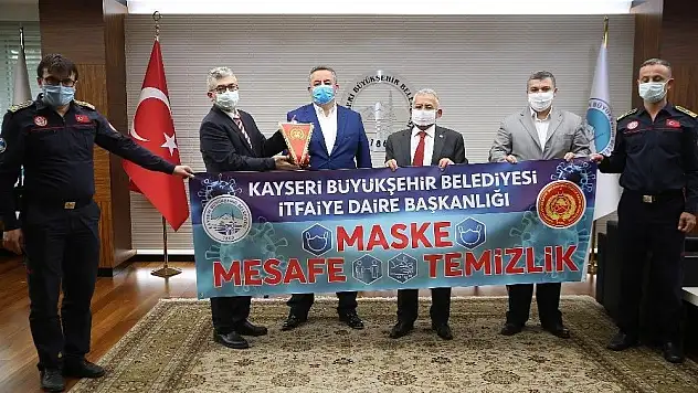 Büyükkılıç'a 'İtfaiye Haftası' ziyareti
