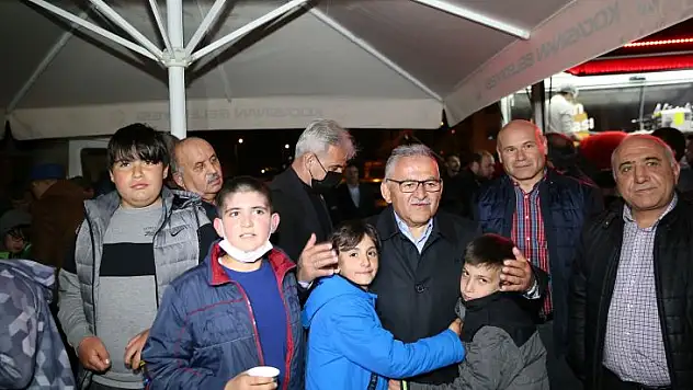 Büyükkılıç'a miniklerden sevgi seli