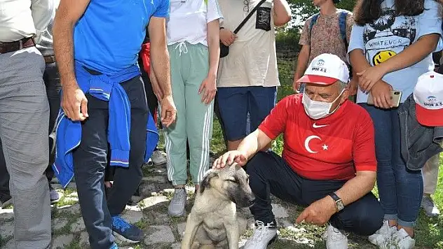 Büyükkılıç gençlerle hem tarihe hem de sağlığa yolculuk yaptı