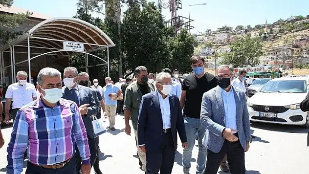 Büyükkılıç, Hacılar'da 5 milyonluk yatırımı inceledi