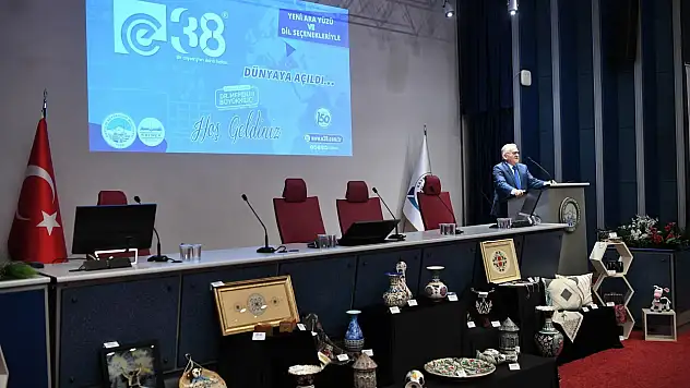 Büyükkılıç'ın projesi e 38, Kayseri'yi Dünyaya tanıtıyor