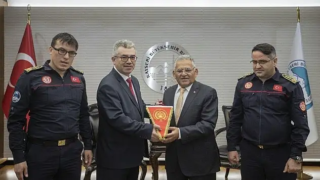 Büyükkılıç İtfaiye Haftasını kutladı