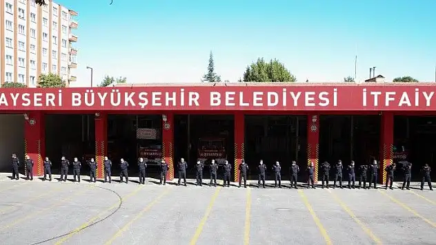Büyükkılıç'tan itfaiyeye 'teşekkür' ziyareti