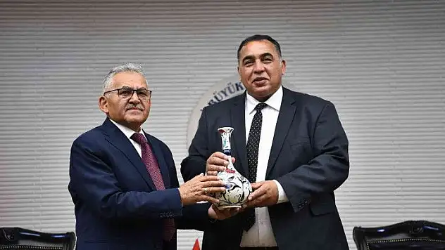 Kayseri'de Misratalılar'a coşkulu karşılama!
