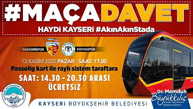 Büyükkılıç'tan Kayserispor'a Destek Çağrısı