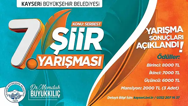 1200 şair arasından en iyi şiirler seçildi