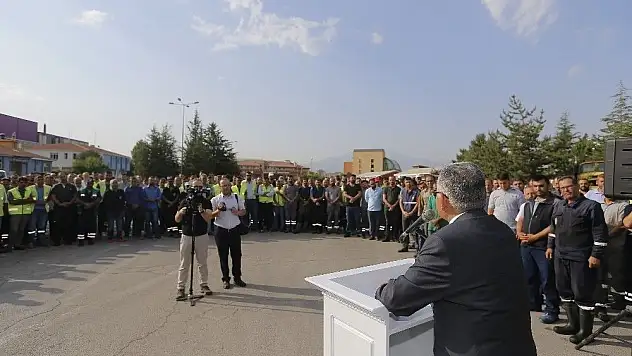 Büyükşehir Belediyesinde bayramlaşma