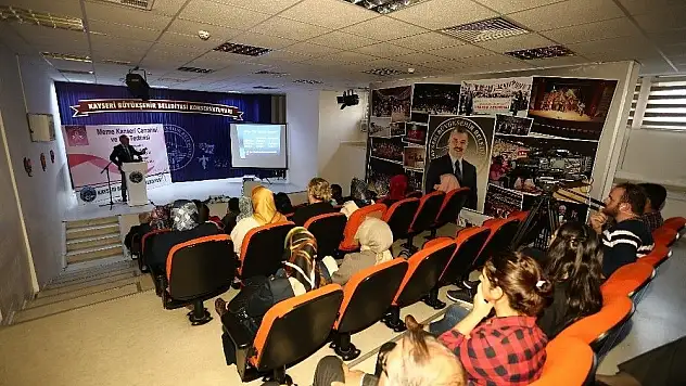 Büyükşehir Belediyesinin sağlık seminerleri sürüyor