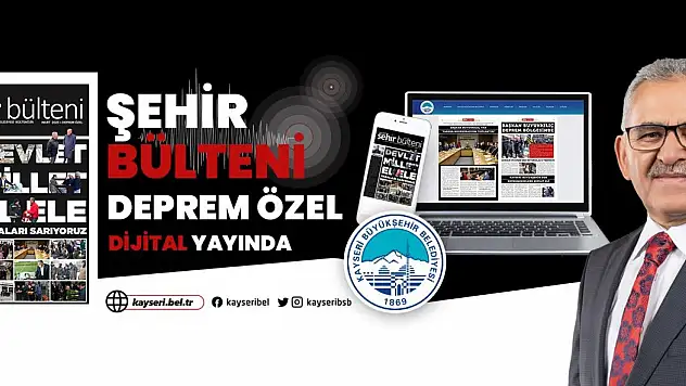 Deprem özel sayısı yayında