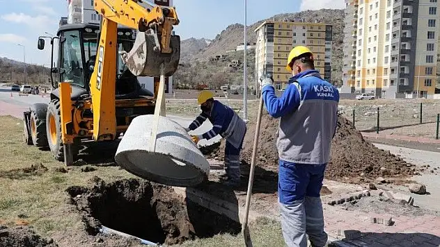 Büyükşehir çökertme baca ile yağmur ve kar sularını değerlendiriyor