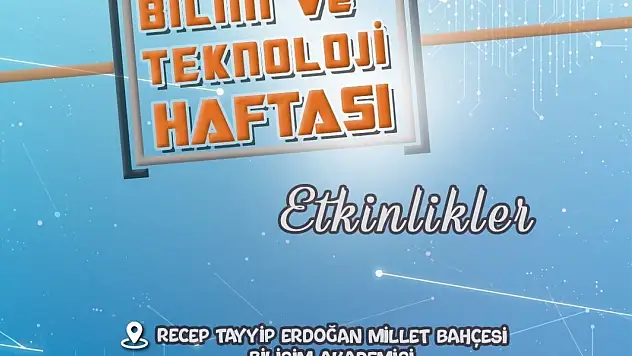 Kayseri'de bilim haftası başladı