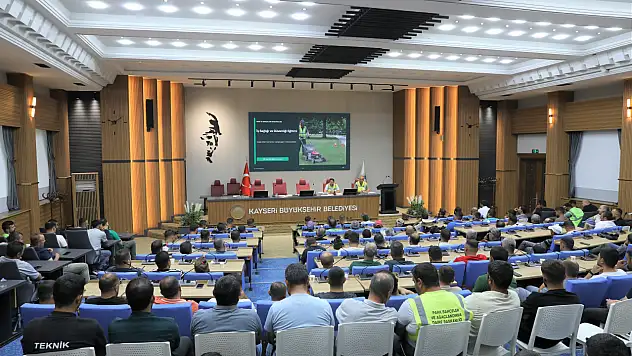 Büyükşehir'den personele kapsamlı eğitim