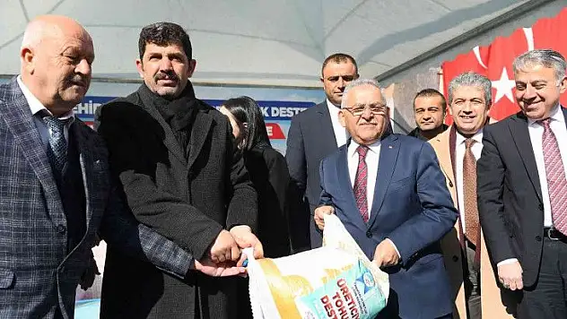 Büyükşehir'den tarıma destek...