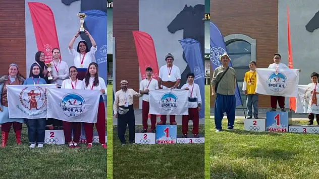 Büyükşehir'in okçuları hedefi tam on ikiden vurdu