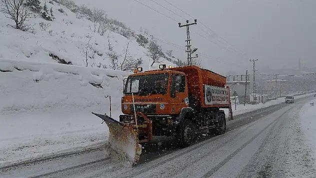 Büyükşehir kesintisiz çalışıyor