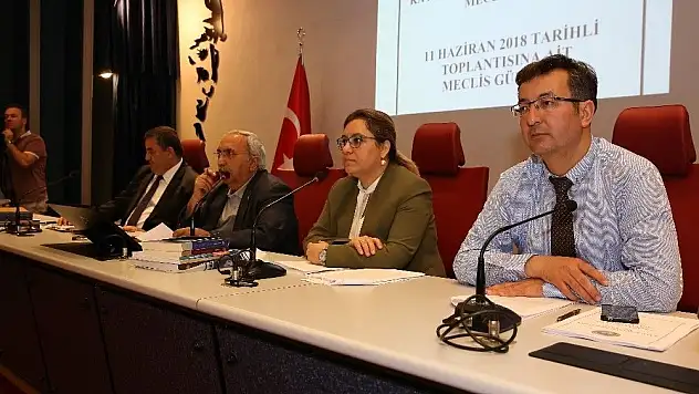 Büyükşehir meclisi toplandı