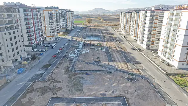 Kayseri'de Şehir Hastanesi çevresi baştan aşağı değişiyor