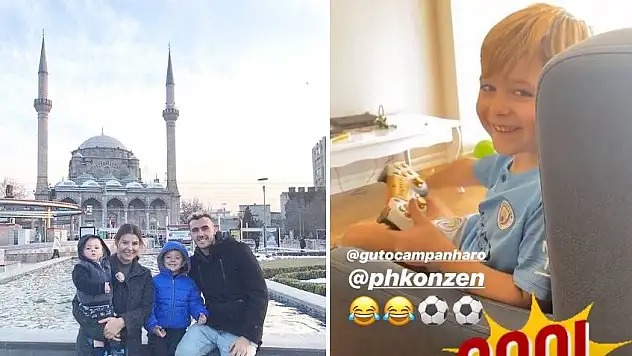 Campanharo'nun ailesi 'evde kal' çağrısına uyuyor