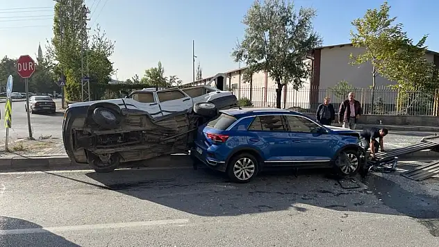 Kayseri'de kaza: 2 yaralı