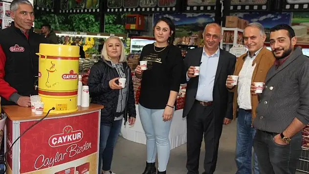 Çaykur'un organik çaylarına büyük ilgi