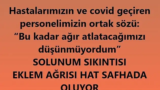 'Cenneti de cehennemi de bu hastalıkta gördüm'