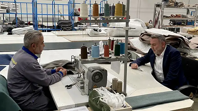 CEO'dan şehit babası çalışana ziyaret