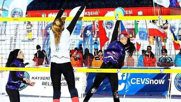 2019 CEV Kar Voleybolu Avrupa Turu Erciyes Etabı tamamlandı