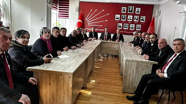 CHP'de seçim toplantısı!
