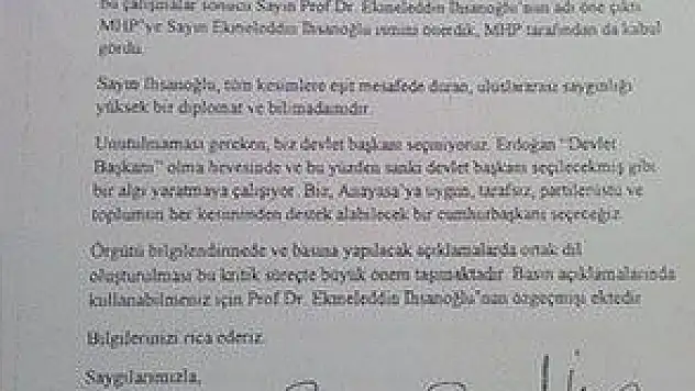 CHP GENEL MERKEZİ'NDEN ORTAK DİL ÇAĞRISI 