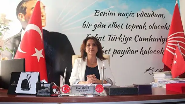 CHP İl Başkanı Özer'den rant uyarısı!