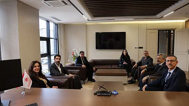 CHP İl Başkanlığı'ndan Kayseri'nin yeni müdürüne ziyaret!