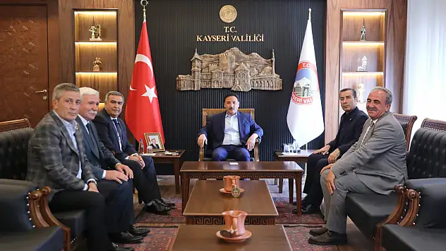 CHP'li başkanlardan Vali Çiçek'e ziyaret