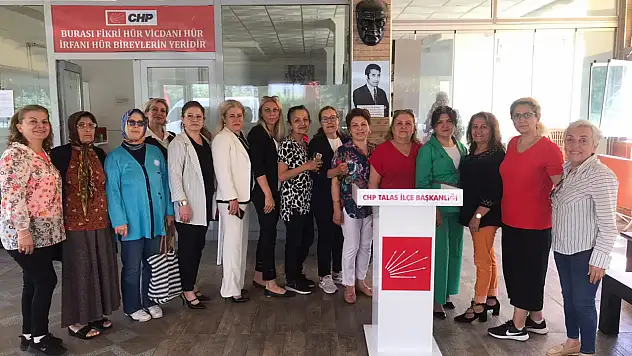 CHP Talas'ta sandık başına gitti