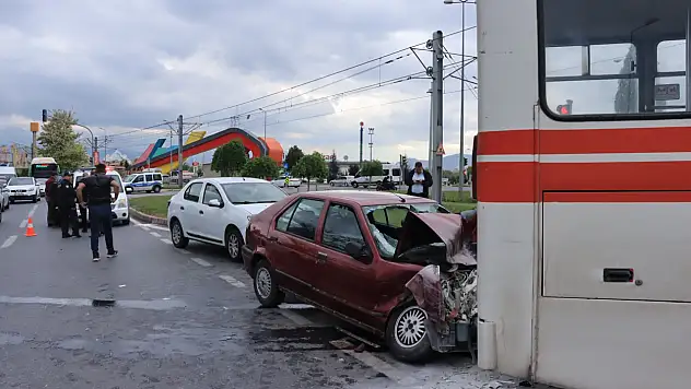 Cırgalan kavşağında kaza